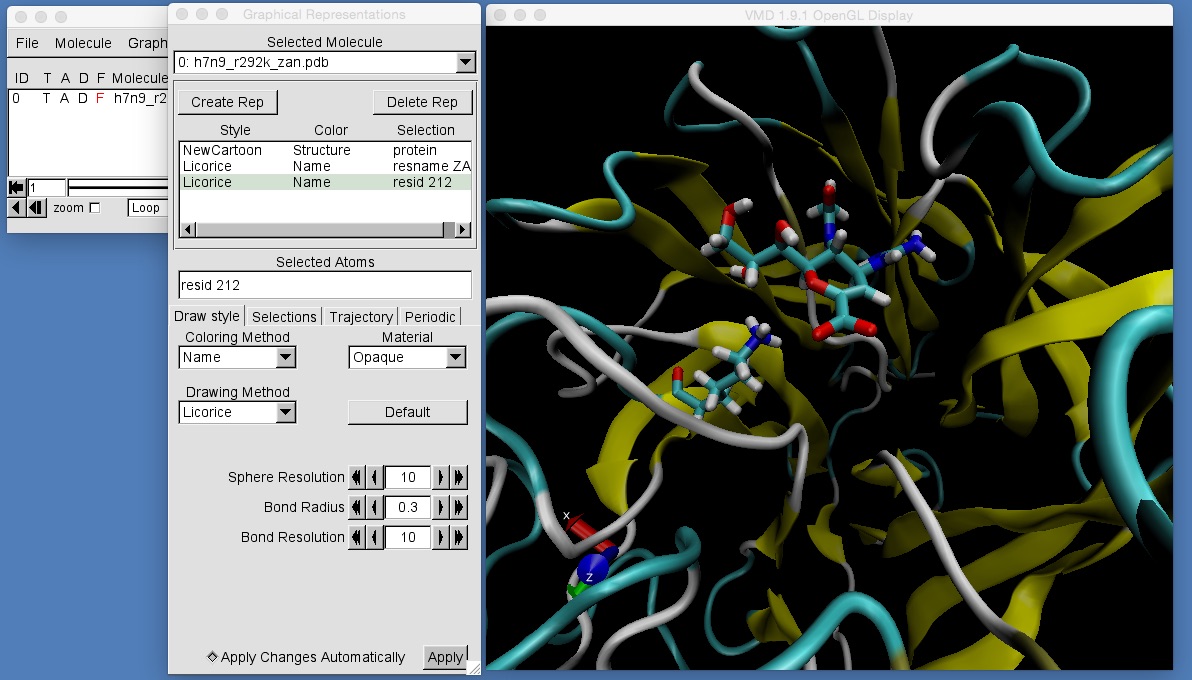 Image showing minimised structure